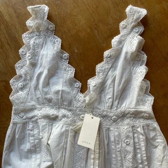 Doen Slate Nightgown in Powder - NWT. M. - Picture 2 of 4